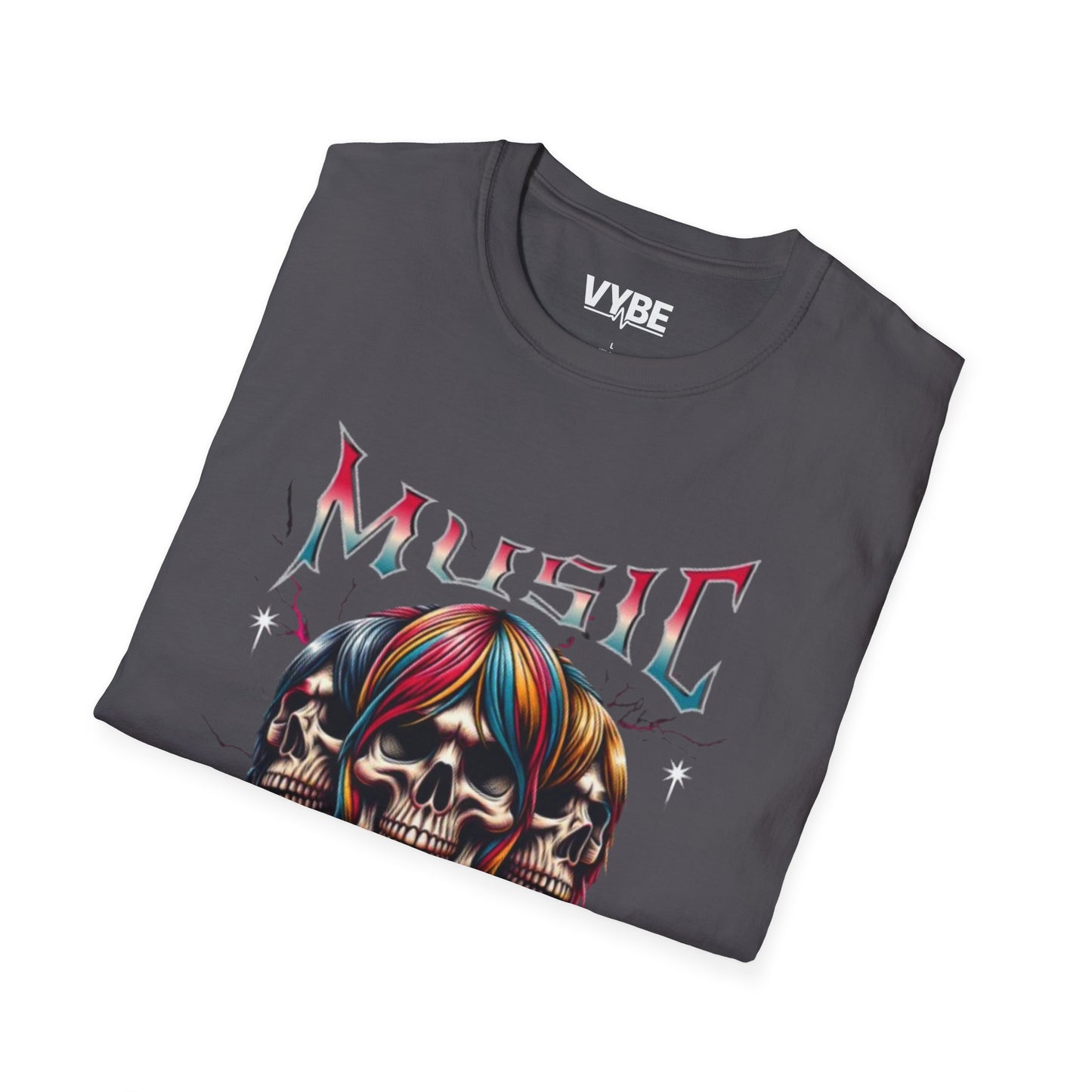 Rock and Roll Music Monsters T-Shirt - VYBE Shop