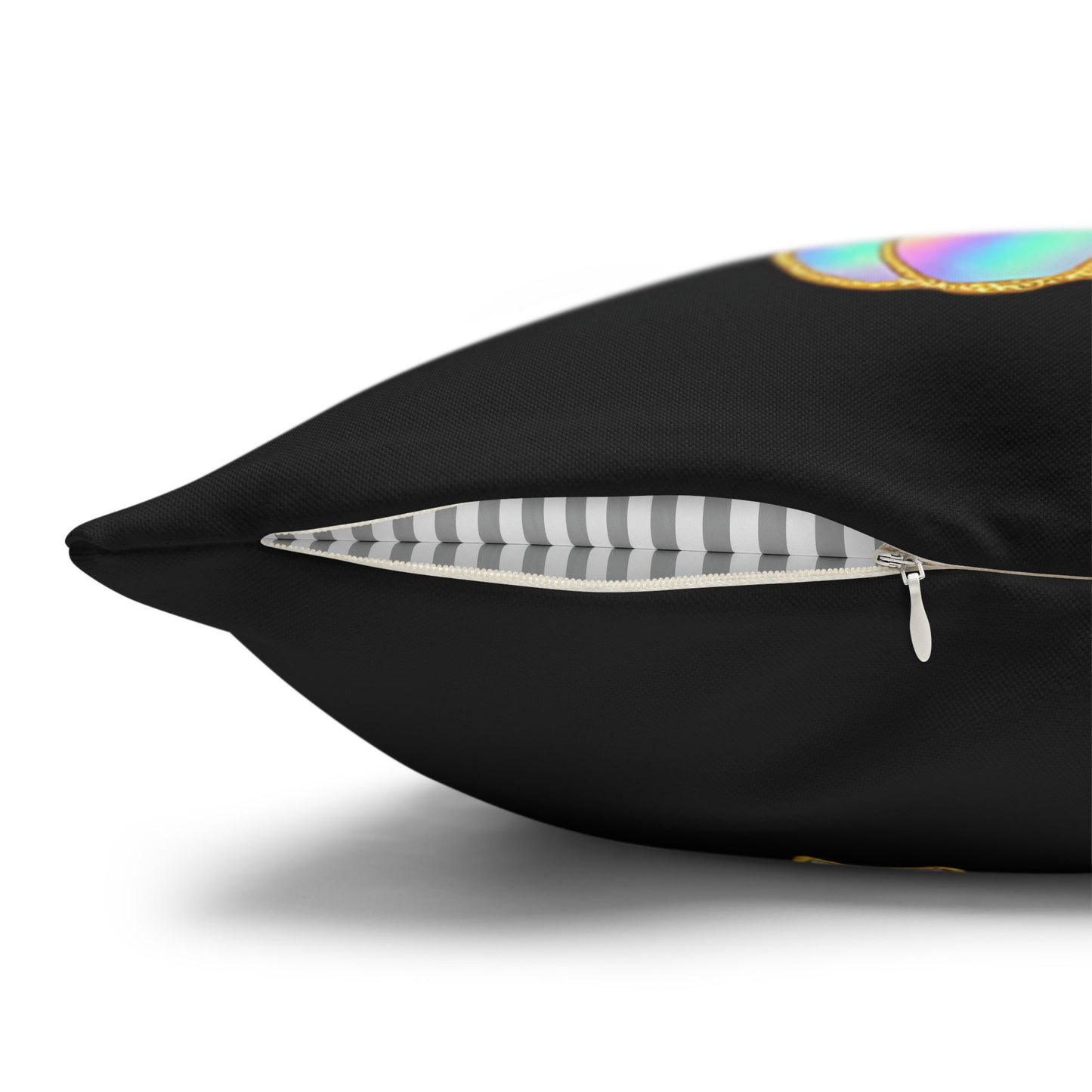 Holographic Ghost Pillowcase - Cozy Halloween Decor, Cute Cushion Cover, Spooky Gift for Fall Vibes - VYBE Shop