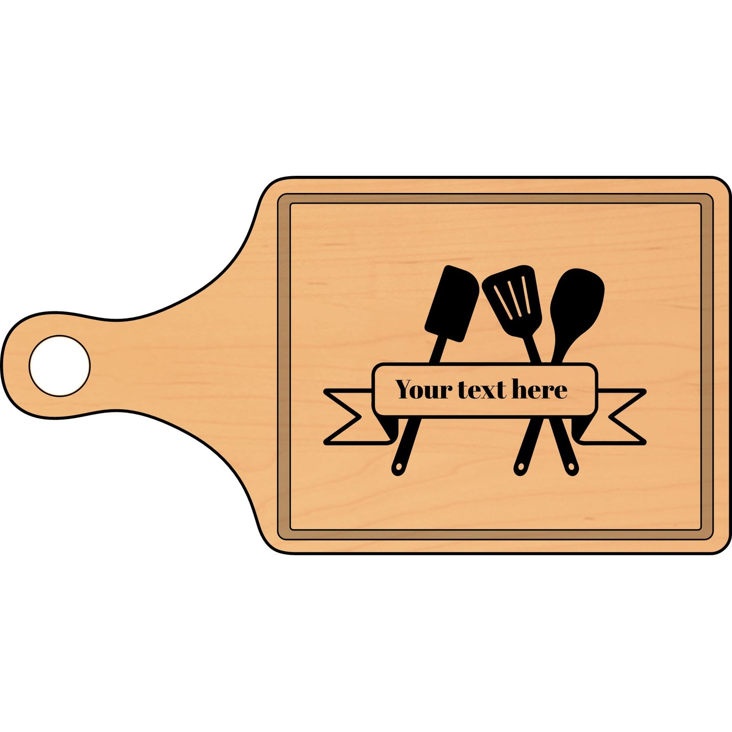Personalized Wooden Cutting Board, Kitchen Gift, Engraved Cooking Board, Unique Wedding Gift, Rustic Home Decor, Culinary Enthusiast Gift - VYBE Shop