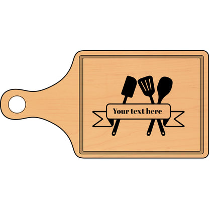 Personalized Wooden Cutting Board, Kitchen Gift, Engraved Cooking Board, Unique Wedding Gift, Rustic Home Decor, Culinary Enthusiast Gift - VYBE Shop
