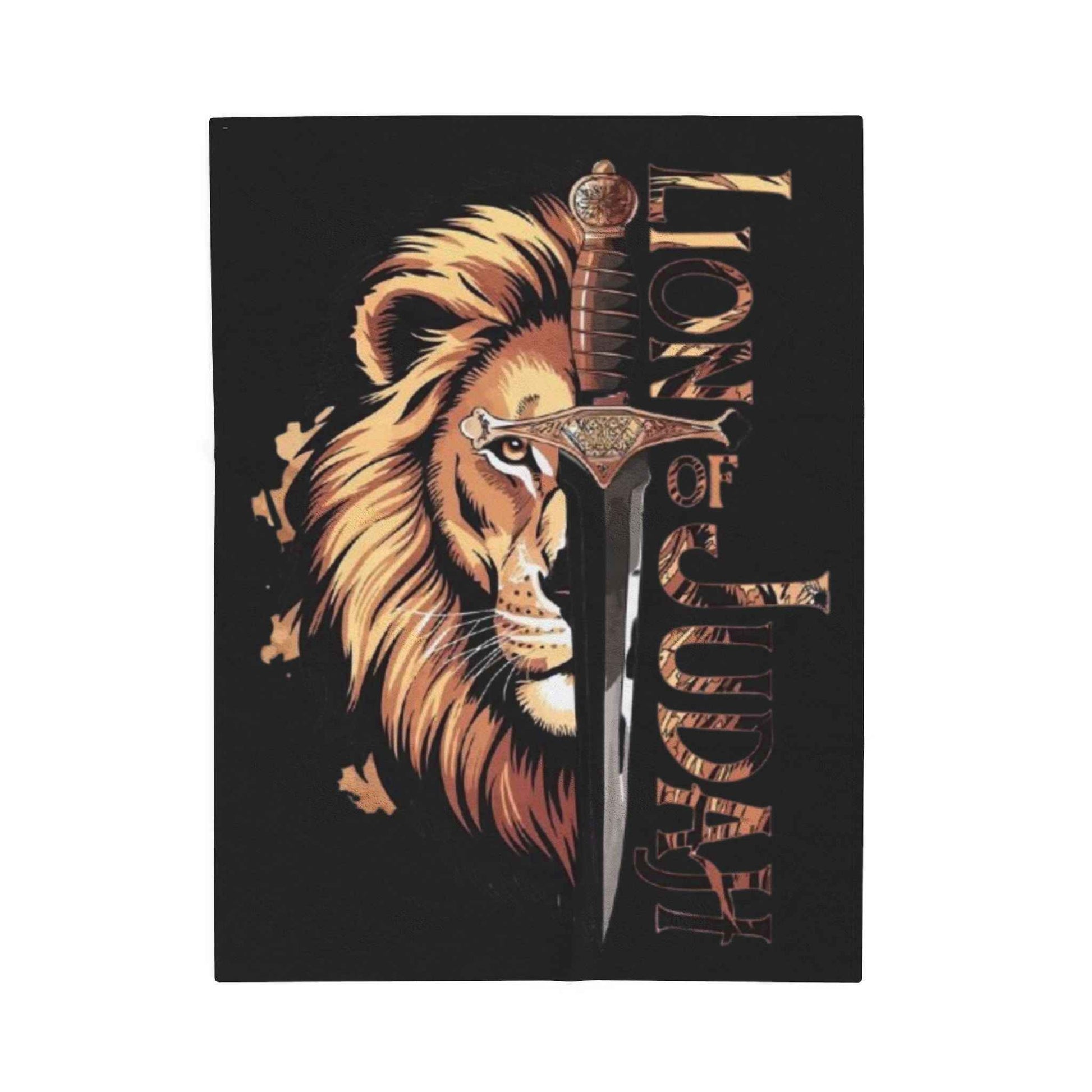 Majestic Lion Plush Blanket