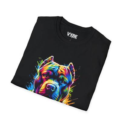 Vibrant Pitbull T-Shirt - VYBE Shop