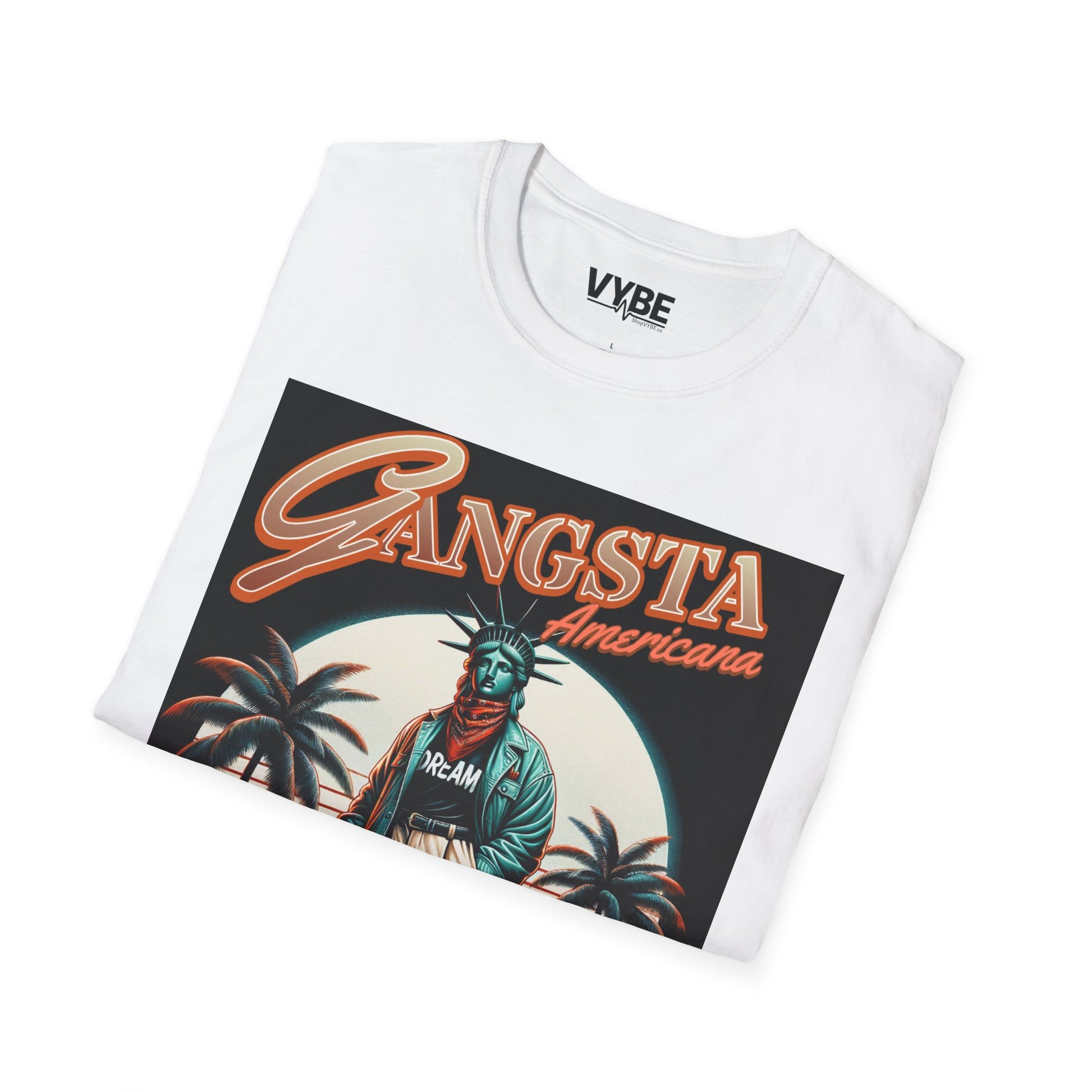 Gangsta Americana T-Shirt - VYBE
