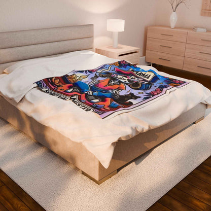 Tarot SG Plush Blanket for Spiritual Comfort and Cozy Vibes