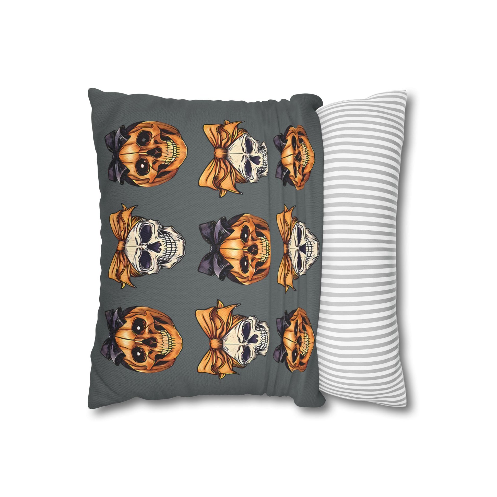 Halloween Skull Decor Pillowcase for Spooky Autumn Decoration and Perfect Gift for Witch Lovers - VYBE Shop