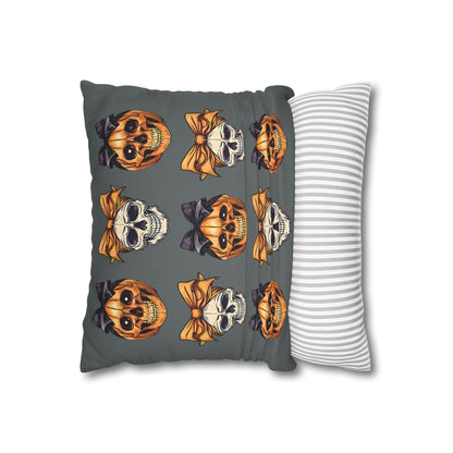 Halloween Skull Decor Pillowcase for Spooky Autumn Decoration and Perfect Gift for Witch Lovers - VYBE Shop