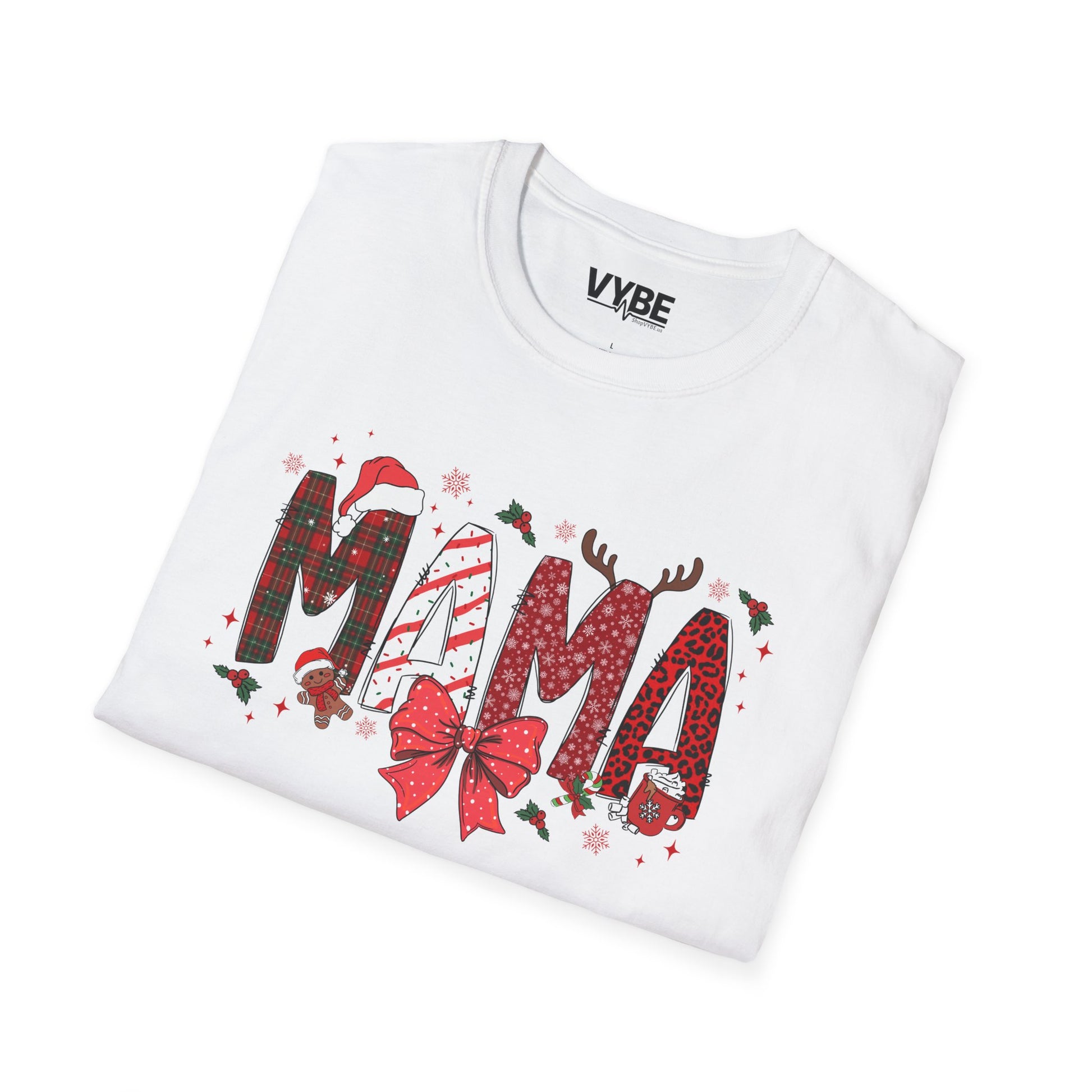 Christmas Mama T-Shirt - VYBE