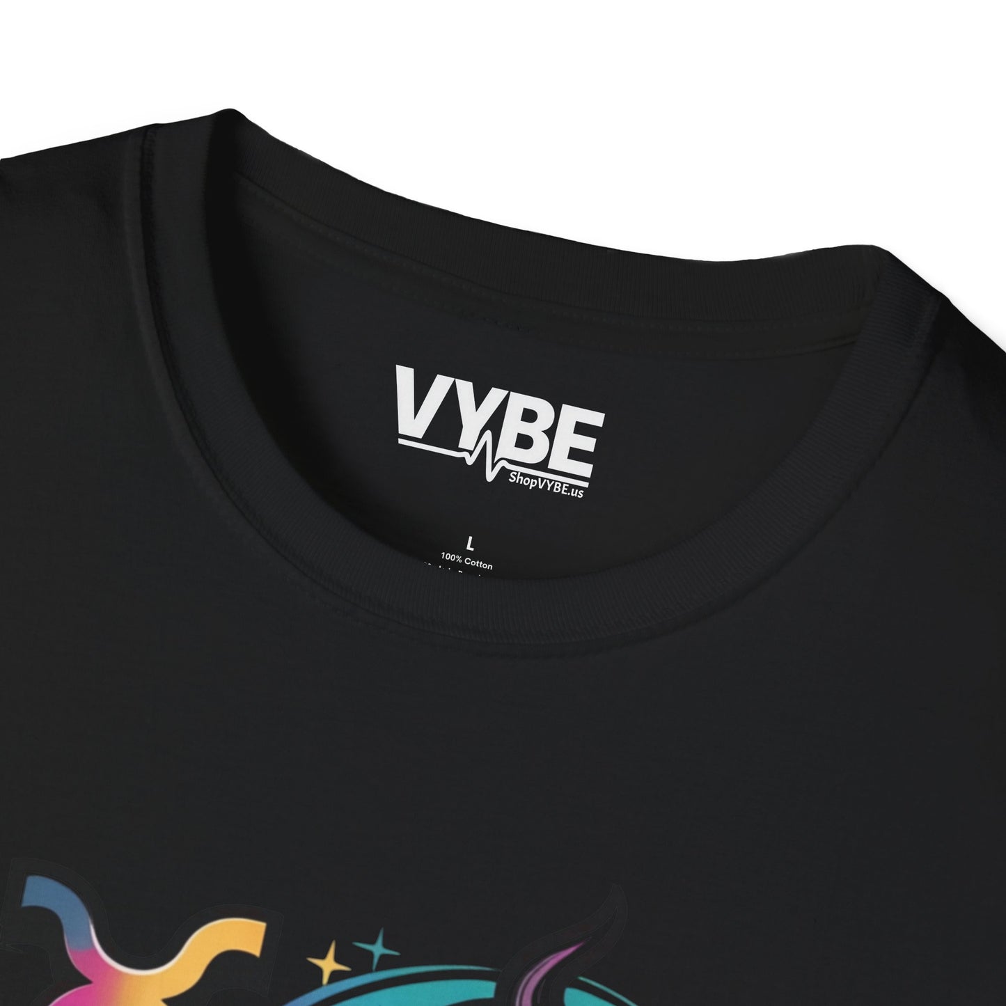 Colorful Taurus Graphic T-Shirt