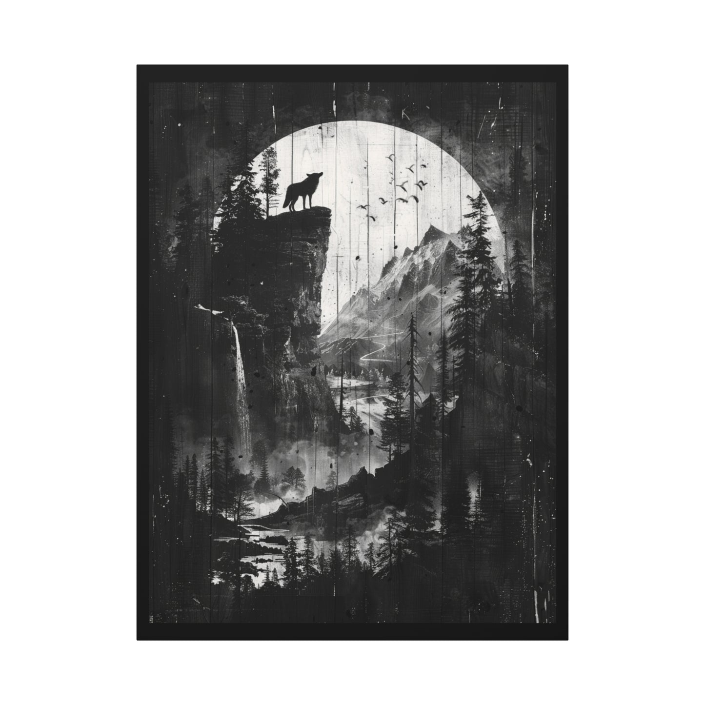 Artistic Wall Art, Canvas Print, Nature Decor, Bird Artwork, Home Aesthetic, Unique Gift, Wall Decor, Modern Art - VYBE Shop
