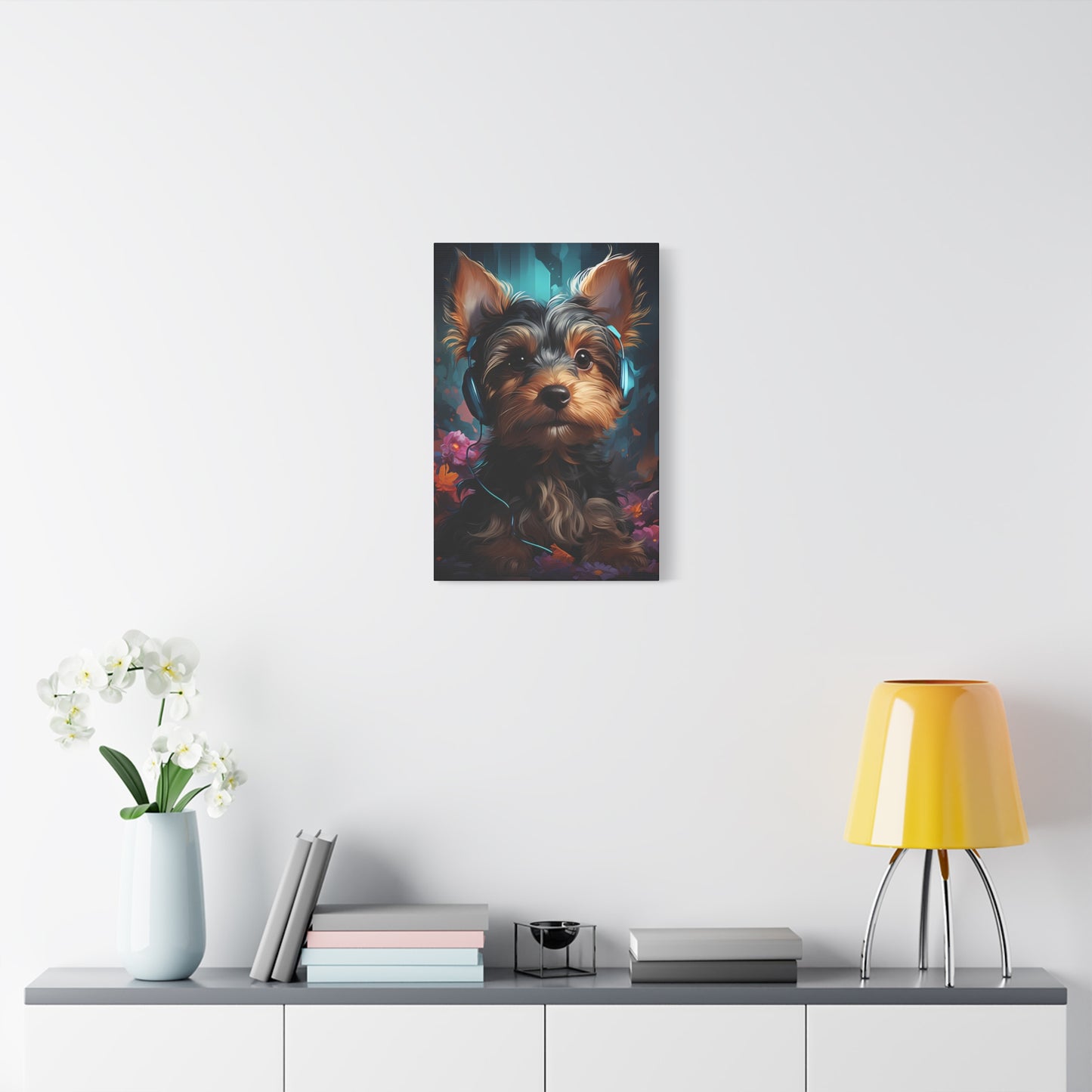 Yorkshire Terrier Wall Art Canvas Print - Perfect Gift for Pet Lovers - VYBE Shop
