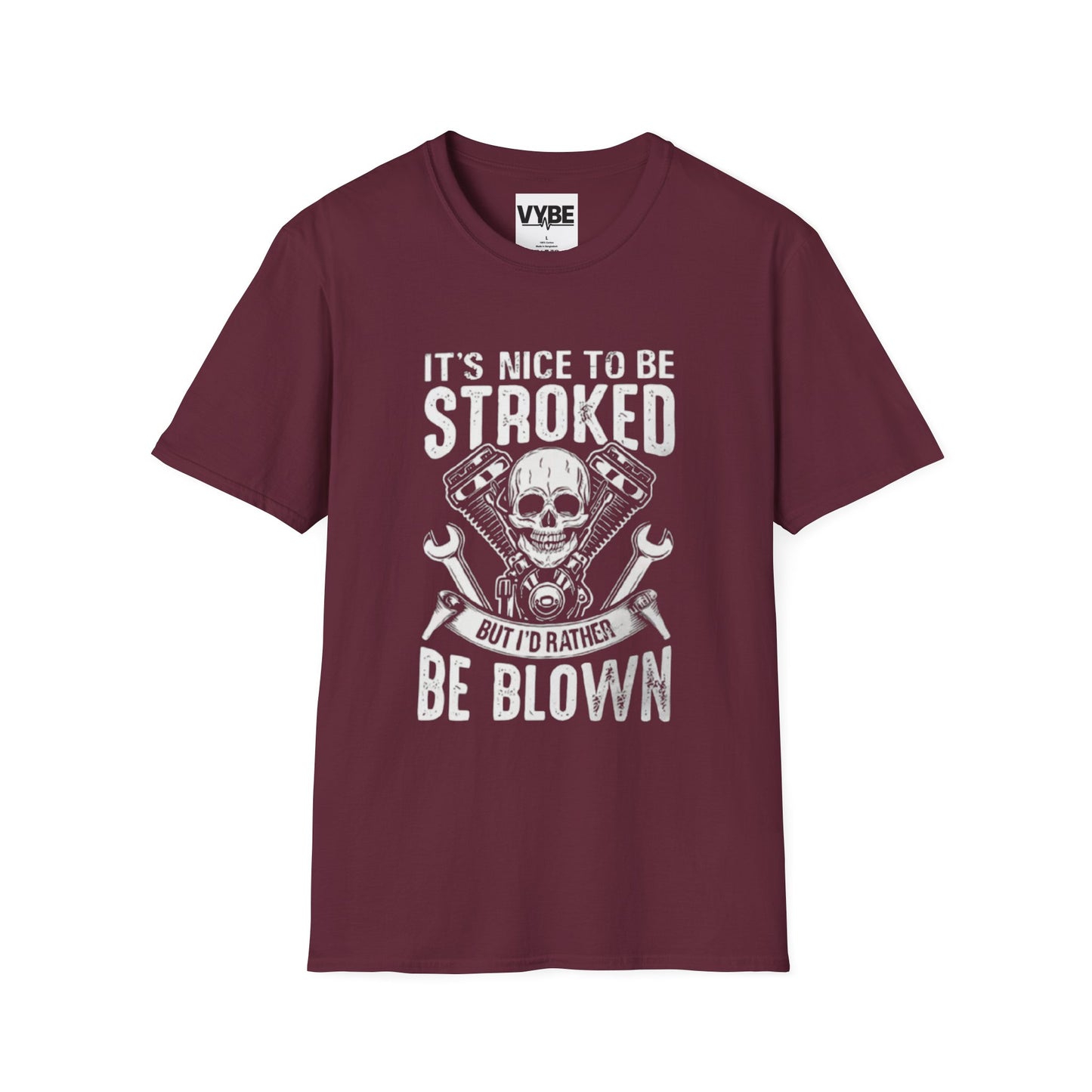 Edgy I'd Rather Be Blown T-Shirt - VYBE Shop