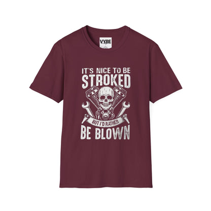 Edgy I'd Rather Be Blown T-Shirt - VYBE Shop