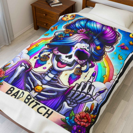 Tarot- Bad Bitch Plush Blanket - VYBE