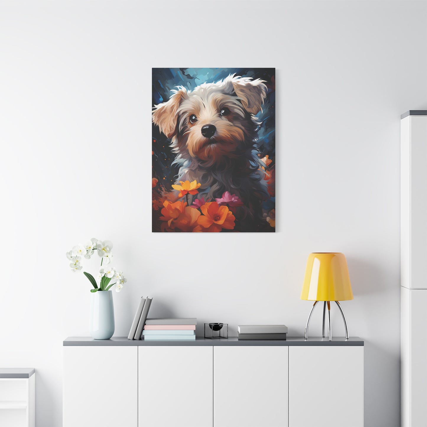 Yorkshire Terrier Canvas Art - Beautiful Pet Lover Gift for Dog Owners - VYBE Shop