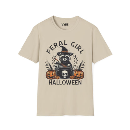 Halloween- Feral Girl Halloween T-Shirt - VYBE Shop