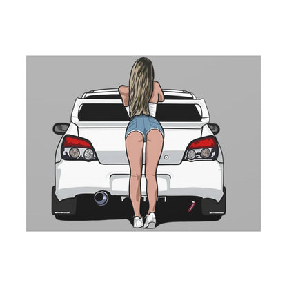 Car Lover's Art Canvas, Automotive Decor, Garage Wall Art, Gift for Car Enthusiasts, Unique Home Decor, Custom Prints - VYBE Shop