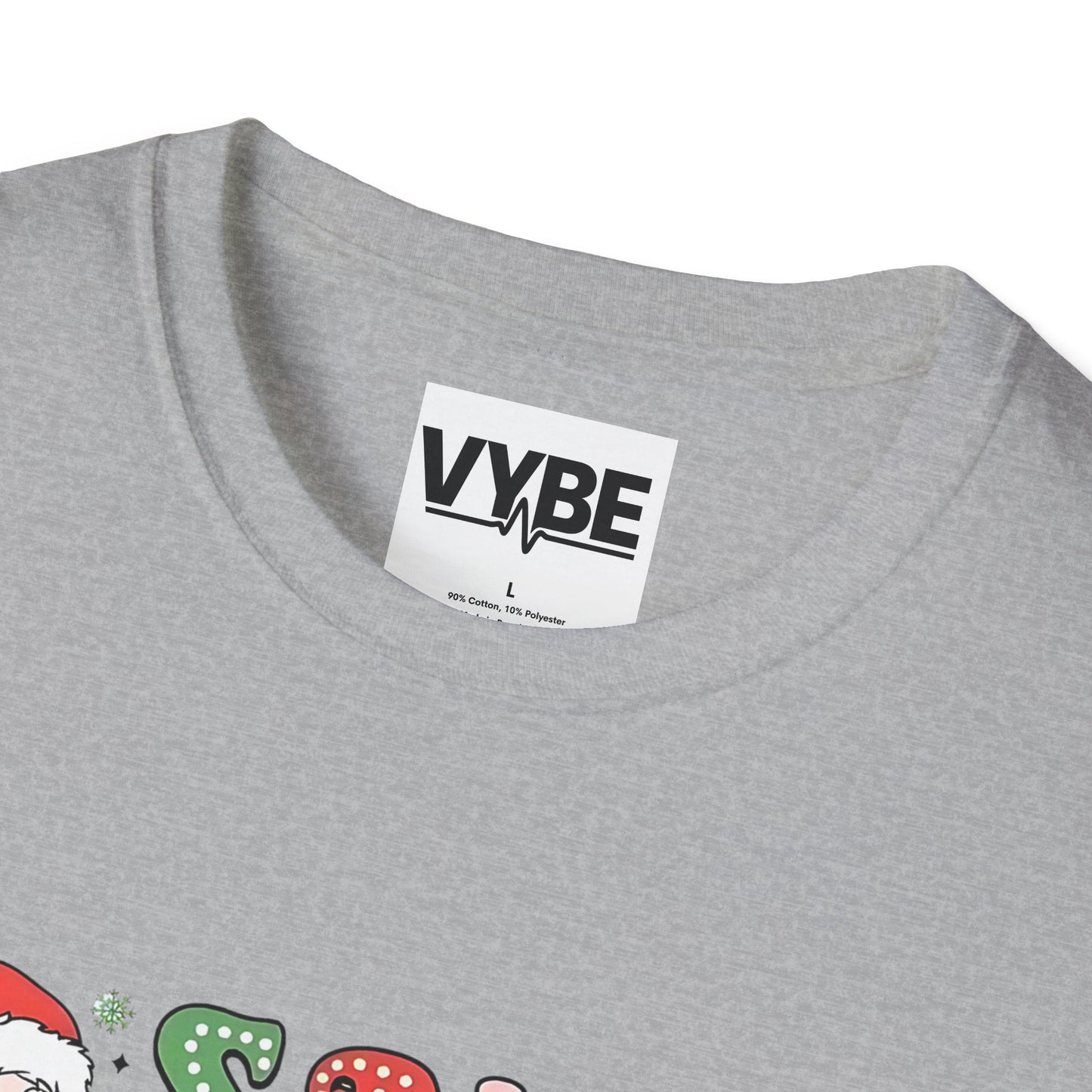 Christmas T-Shirt, Santa Funny Quote Tee, Holiday Vulgar Humor Shirt, Unisex Gift for Her, Gift for Him - VYBE Shop