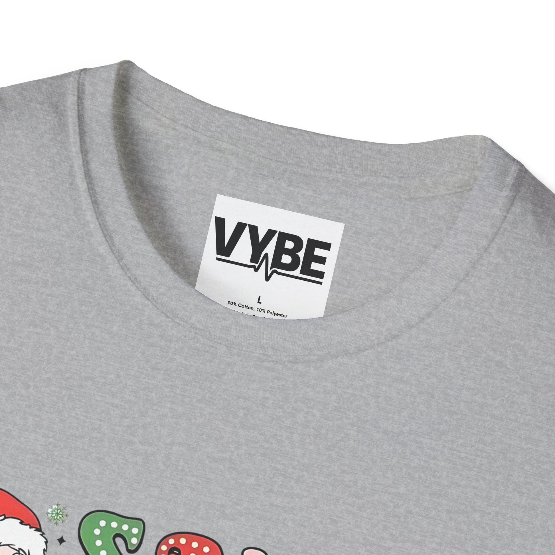 Christmas T-Shirt, Santa Funny Quote Tee, Holiday Vulgar Humor Shirt, Unisex Gift for Her, Gift for Him - VYBE Shop