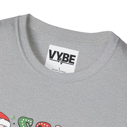 Christmas T-Shirt, Santa Funny Quote Tee, Holiday Vulgar Humor Shirt, Unisex Gift for Her, Gift for Him - VYBE Shop