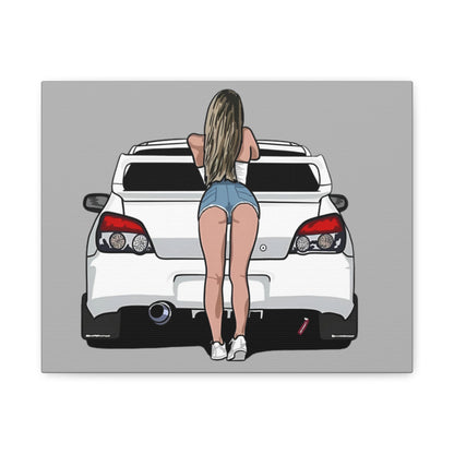 Car Lover's Art Canvas, Automotive Decor, Garage Wall Art, Gift for Car Enthusiasts, Unique Home Decor, Custom Prints - VYBE Shop