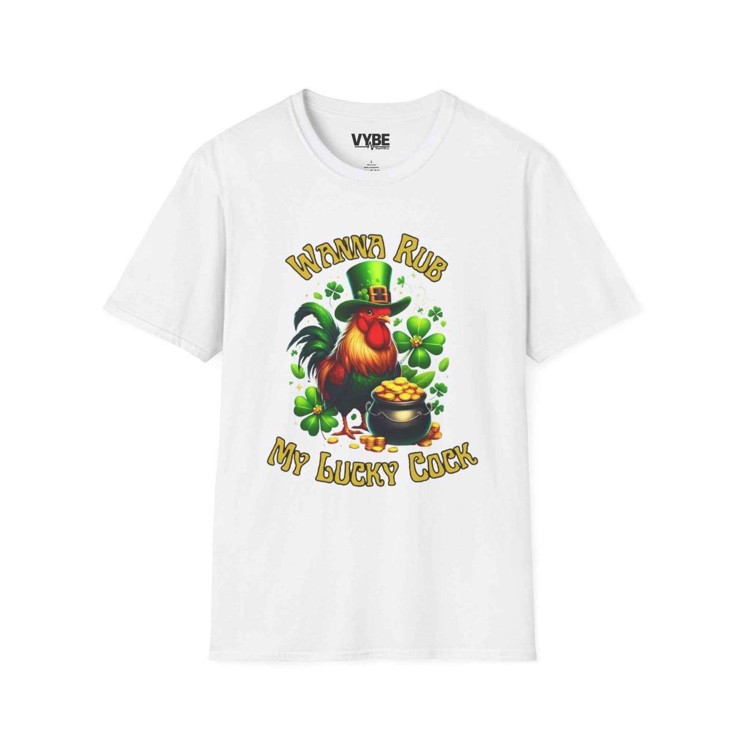 St. Patrick's Day Lucky Cock T-Shirt