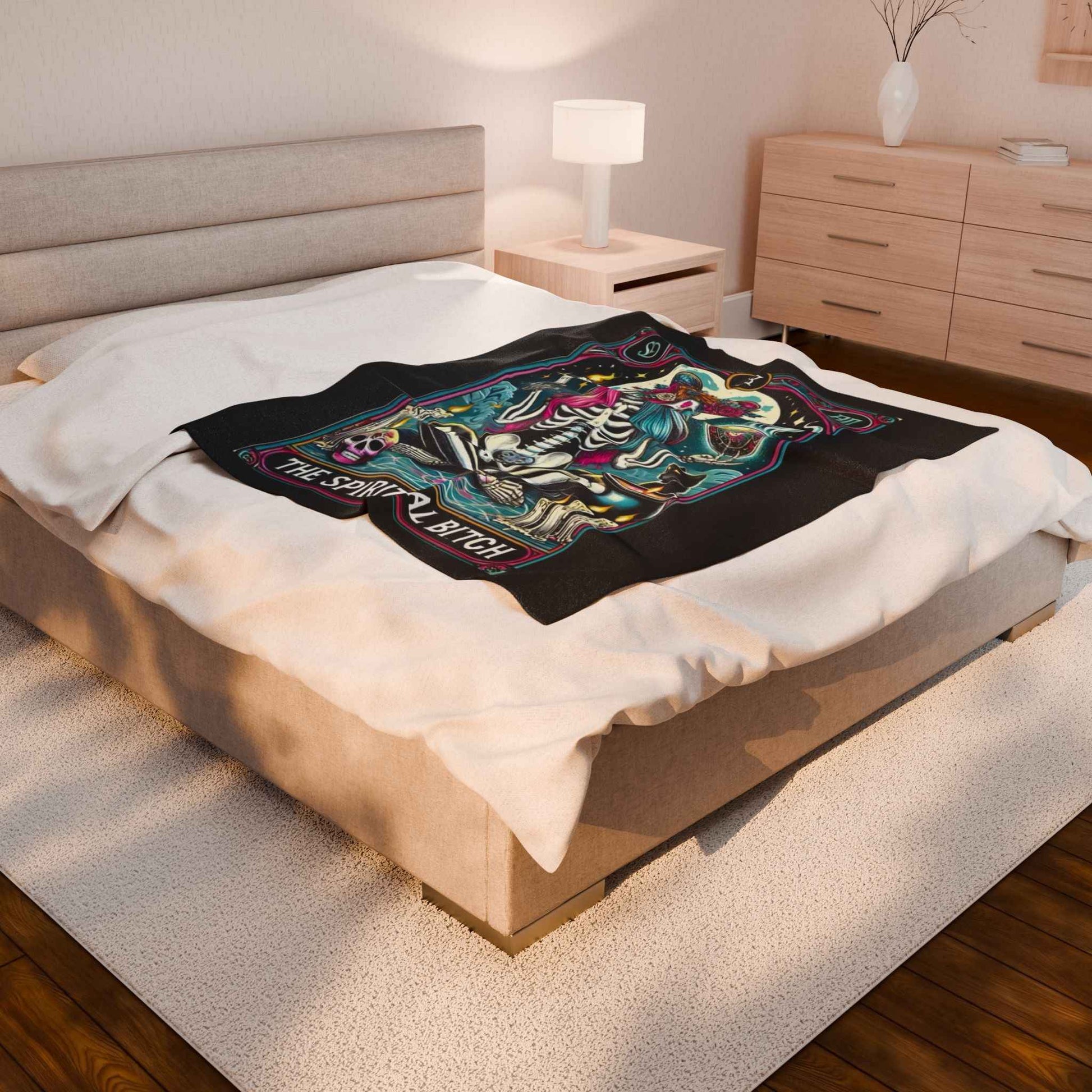Tarot Spiritual Plush Blanket
