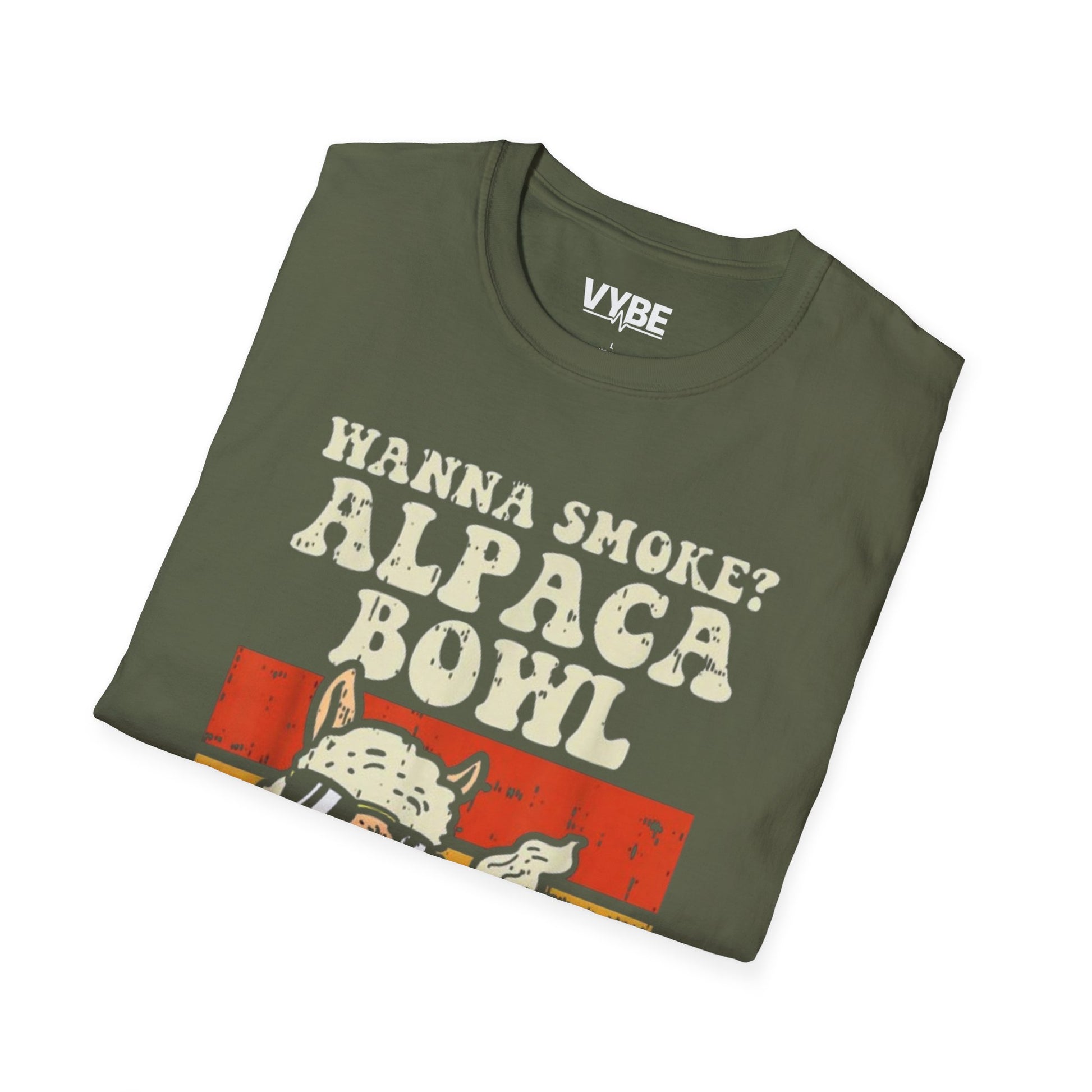420- Alpaca Bowl T-Shirt, Funny Gift For Hippie Stoners - VYBE Shop