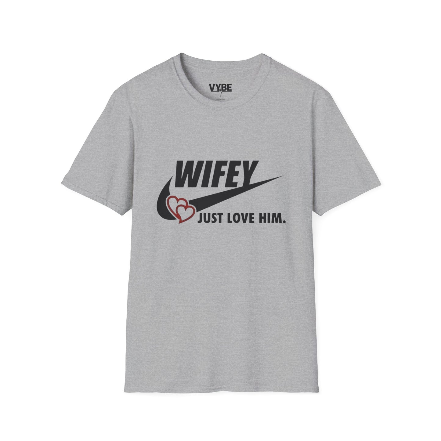 Cute Wifey Love Graphic T-Shirt, Cute Couples Tees, Cute Gift - VYBE Shop