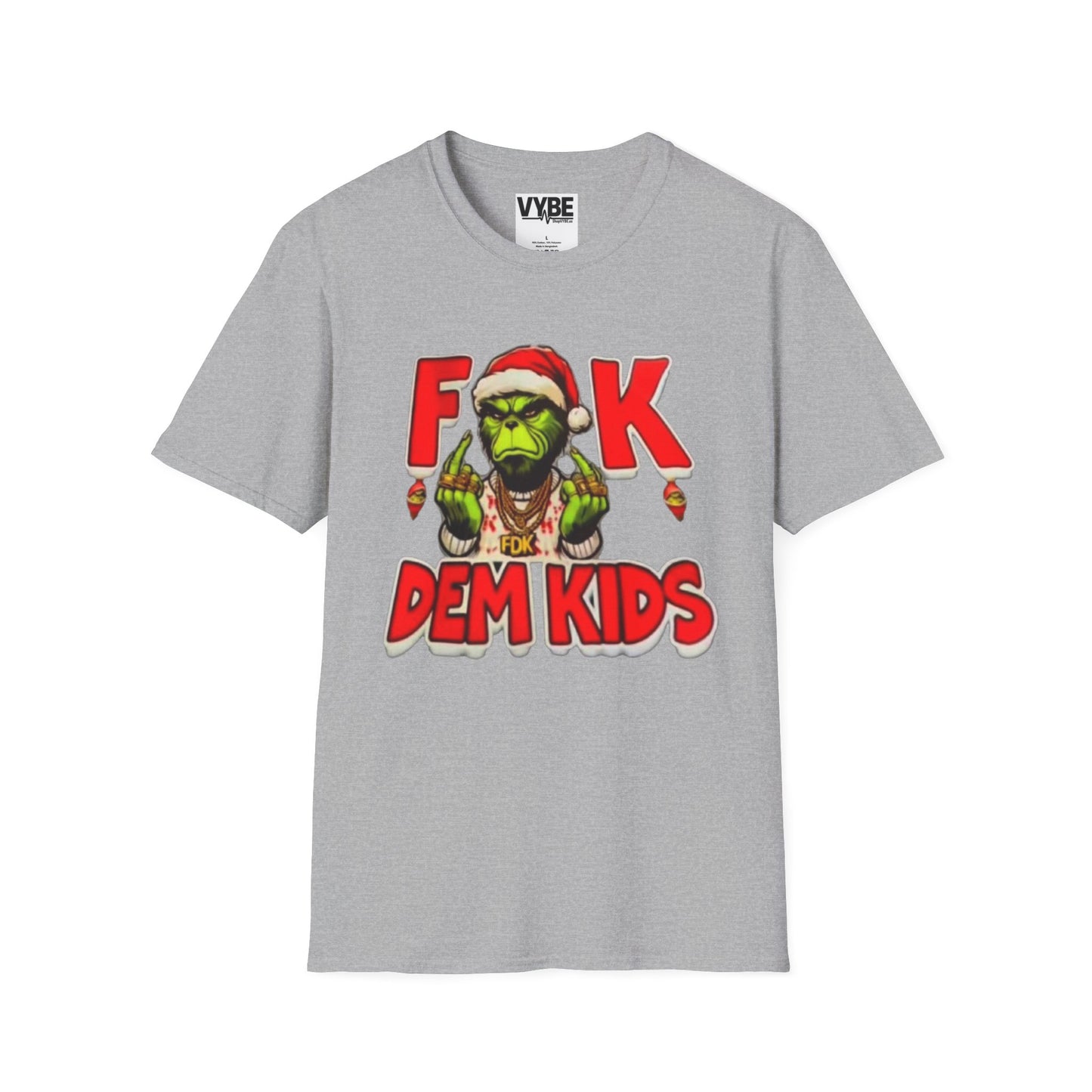 Christmas- Fuck Dem Kids Grinch T-Shirt