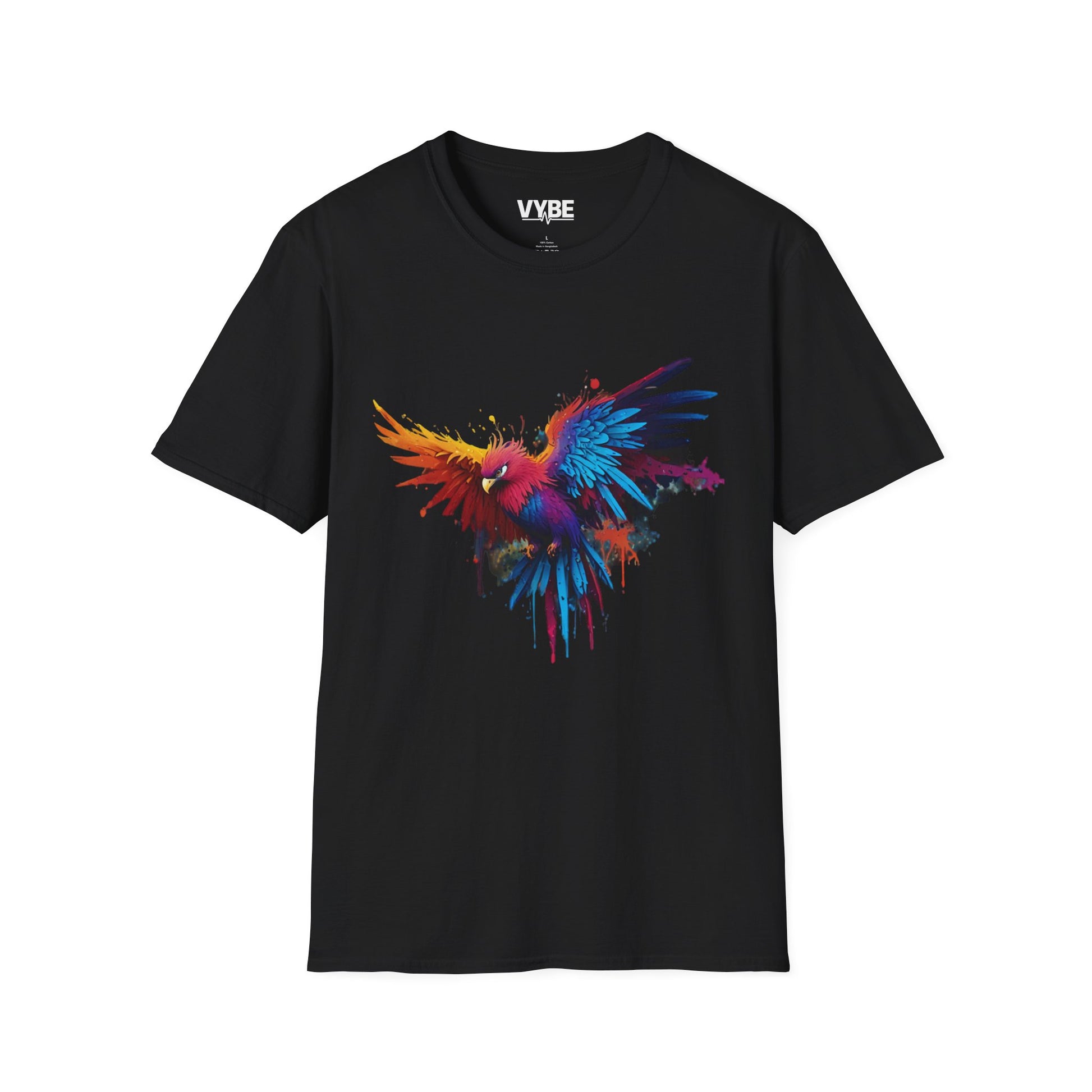 Colorful Parrot T-Shirt - VYBE Shop