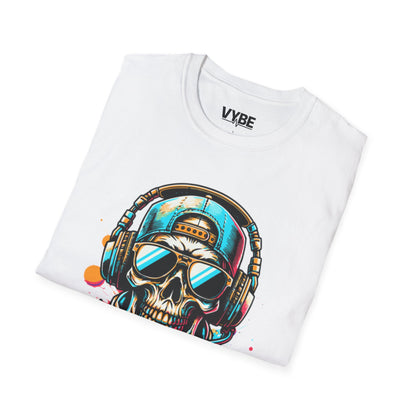 Street Soul Vibes Skull T-Shirt - VYBE Shop