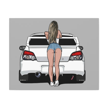 Car Lover's Art Canvas, Automotive Decor, Garage Wall Art, Gift for Car Enthusiasts, Unique Home Decor, Custom Prints - VYBE Shop