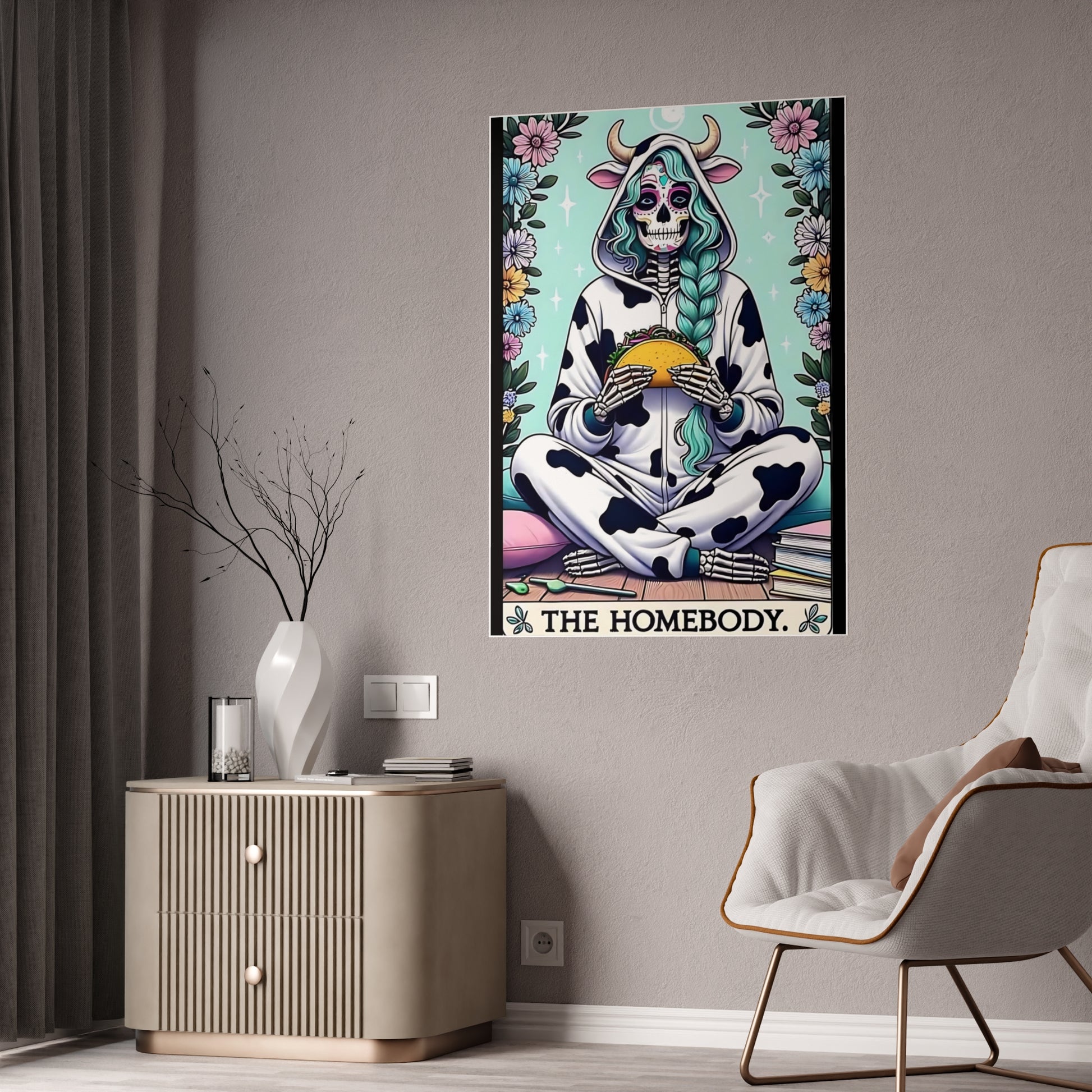 Colorful Homebody Tarot Posters | Gloss Art for a Vibrant Space - VYBE Shop