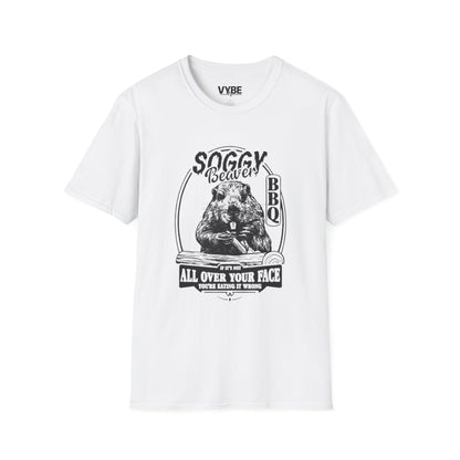 Funny Soggy Beaver BBQ T-Shirt - VYBE Shop