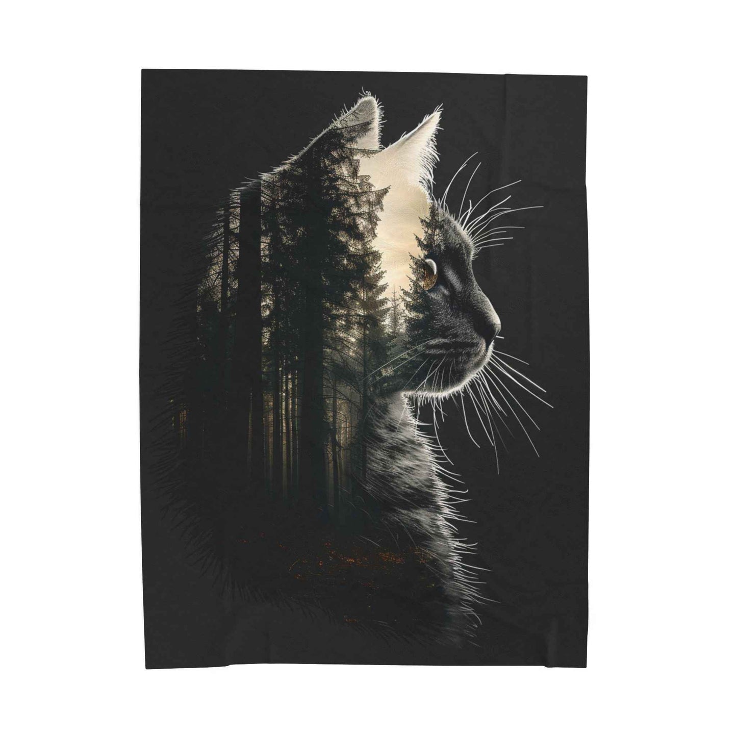 Cozy Cat-Themed Blanket