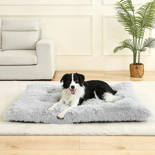 Plush Soft Dog & Cat Bed – Cozy Pet Sleeping Sofa - VYBE