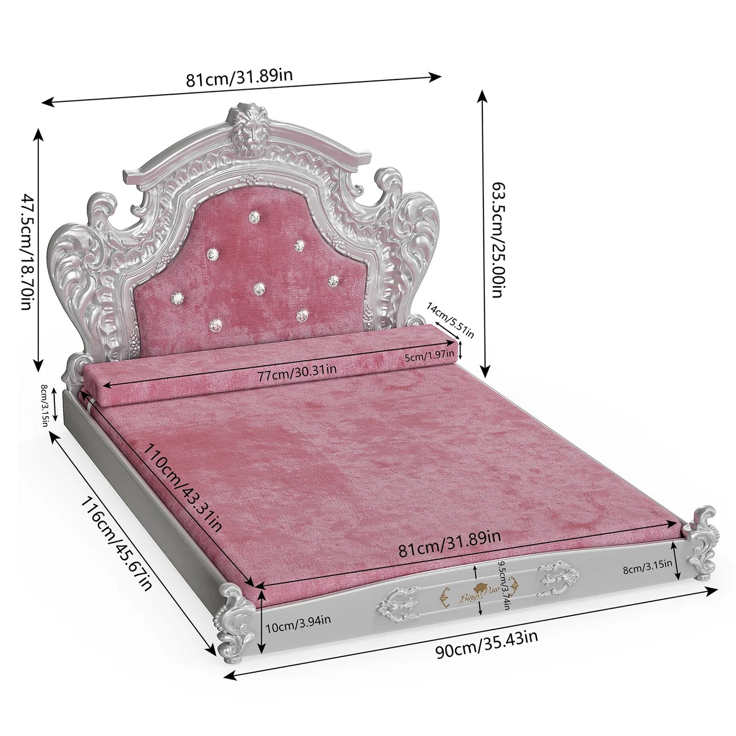 XXLarge Luxury Pet Bed - VYBE