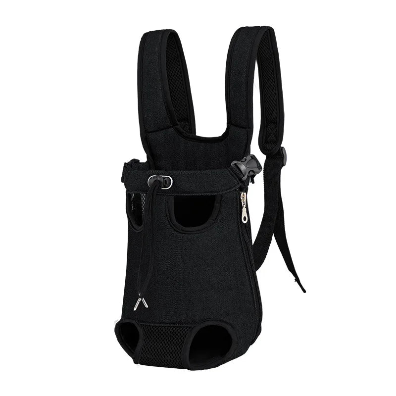 Adjustable Pet Backpack Carrier for Cats & Small Dogs - VYBE