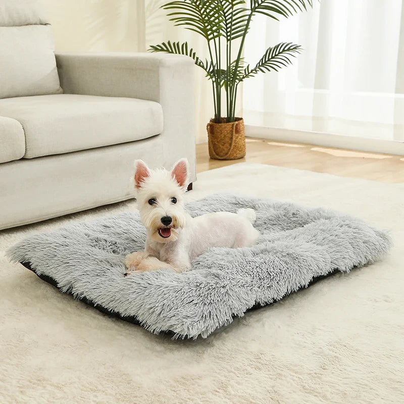 Plush Soft Dog & Cat Bed – Cozy Pet Sleeping Sofa - VYBE
