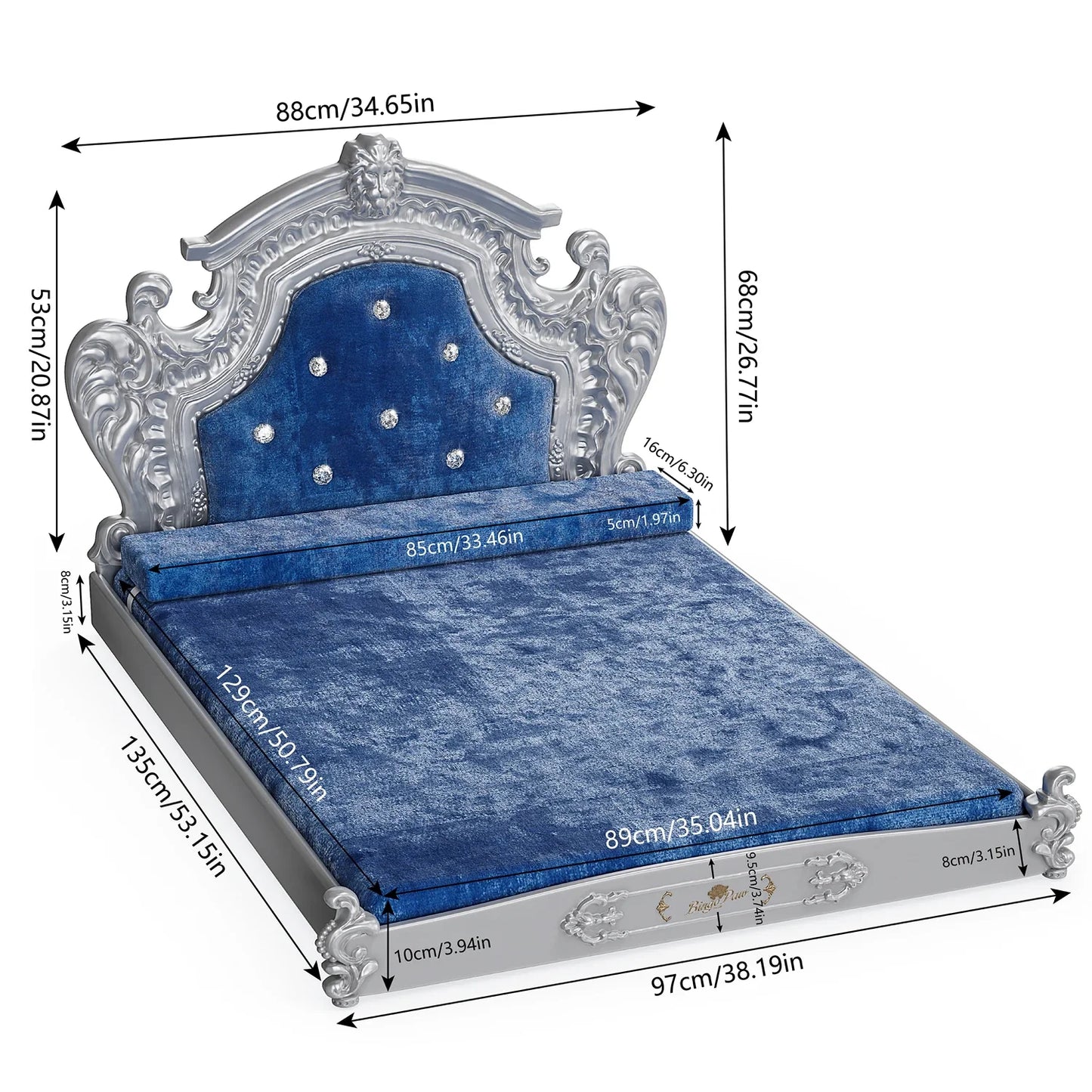 XXLarge Luxury Pet Bed - VYBE