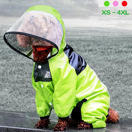 Waterproof Dog Raincoat | Keep Your Pup Dry & Happy in Any Storm - VYBE