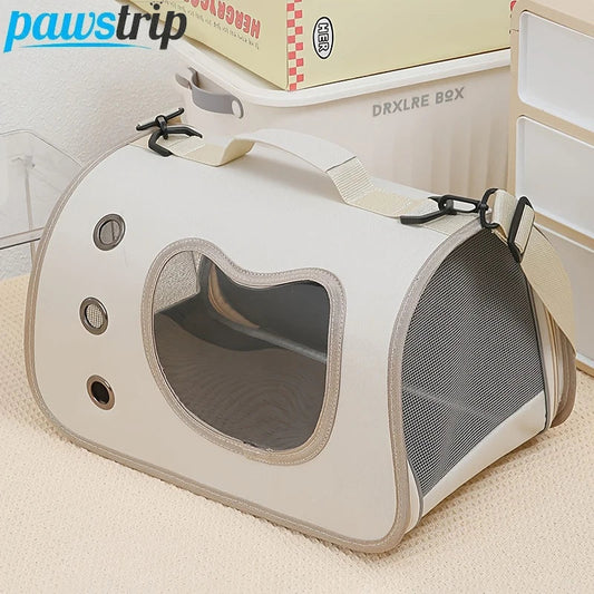 Portable Foldable Pet Carrier Bag for Cats & Small Dogs - VYBE