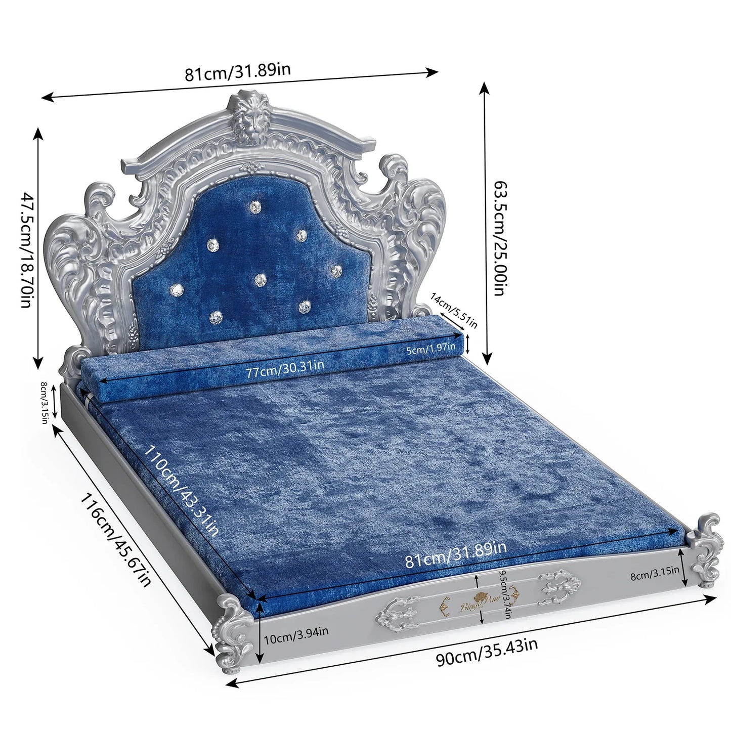 XXLarge Luxury Pet Bed - VYBE