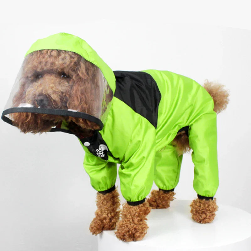 Waterproof Dog Raincoat | Keep Your Pup Dry & Happy in Any Storm - VYBE