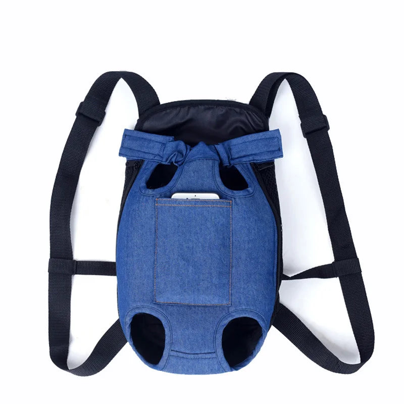 Adjustable Pet Backpack Carrier for Cats & Small Dogs - VYBE