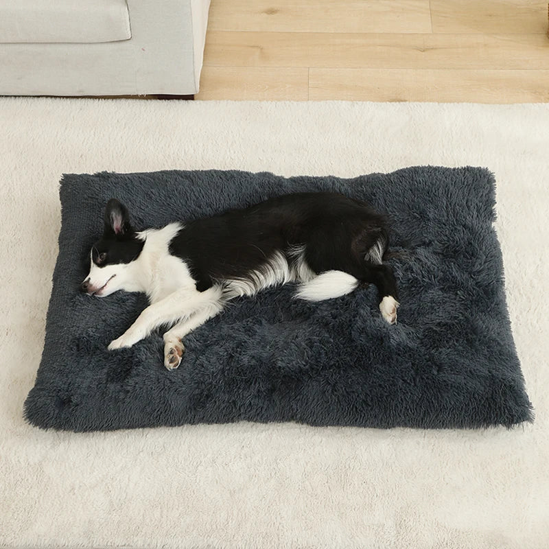 Plush Soft Dog & Cat Bed – Cozy Pet Sleeping Sofa - VYBE