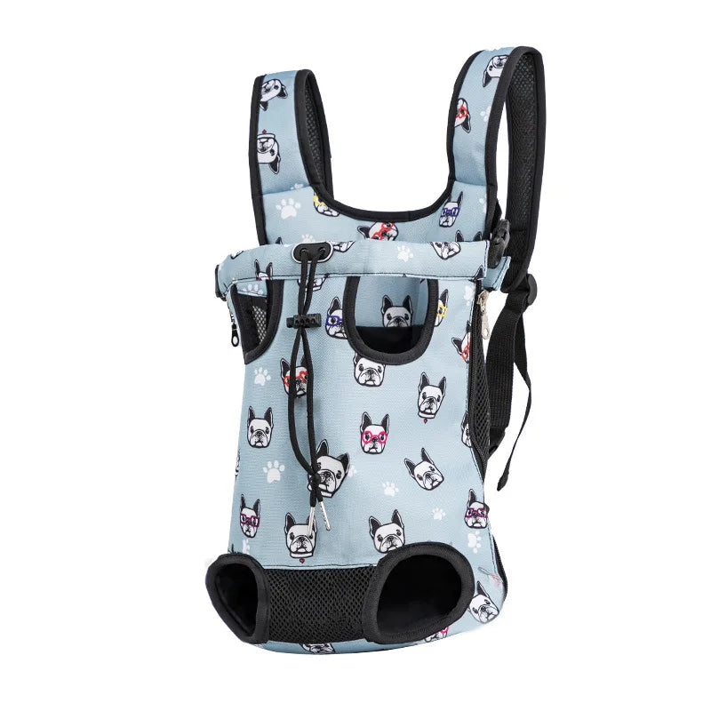 Adjustable Pet Backpack Carrier for Cats & Small Dogs - VYBE