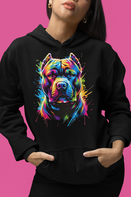 Neon- Pitbull Hoodie - VYBE Shop