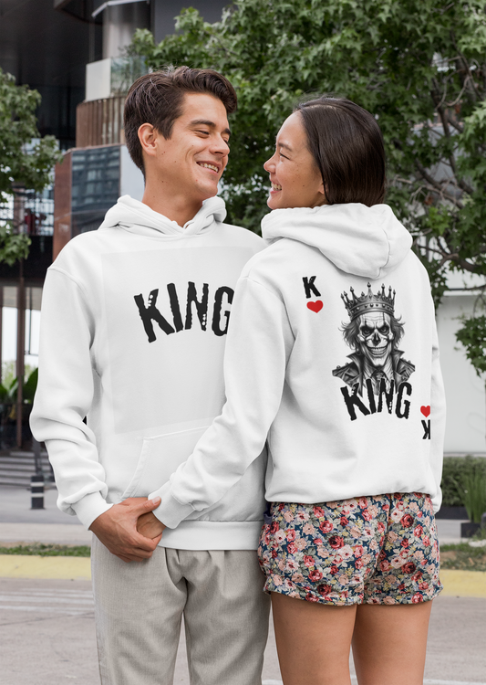King Skull Hoodie - VYBE Shop