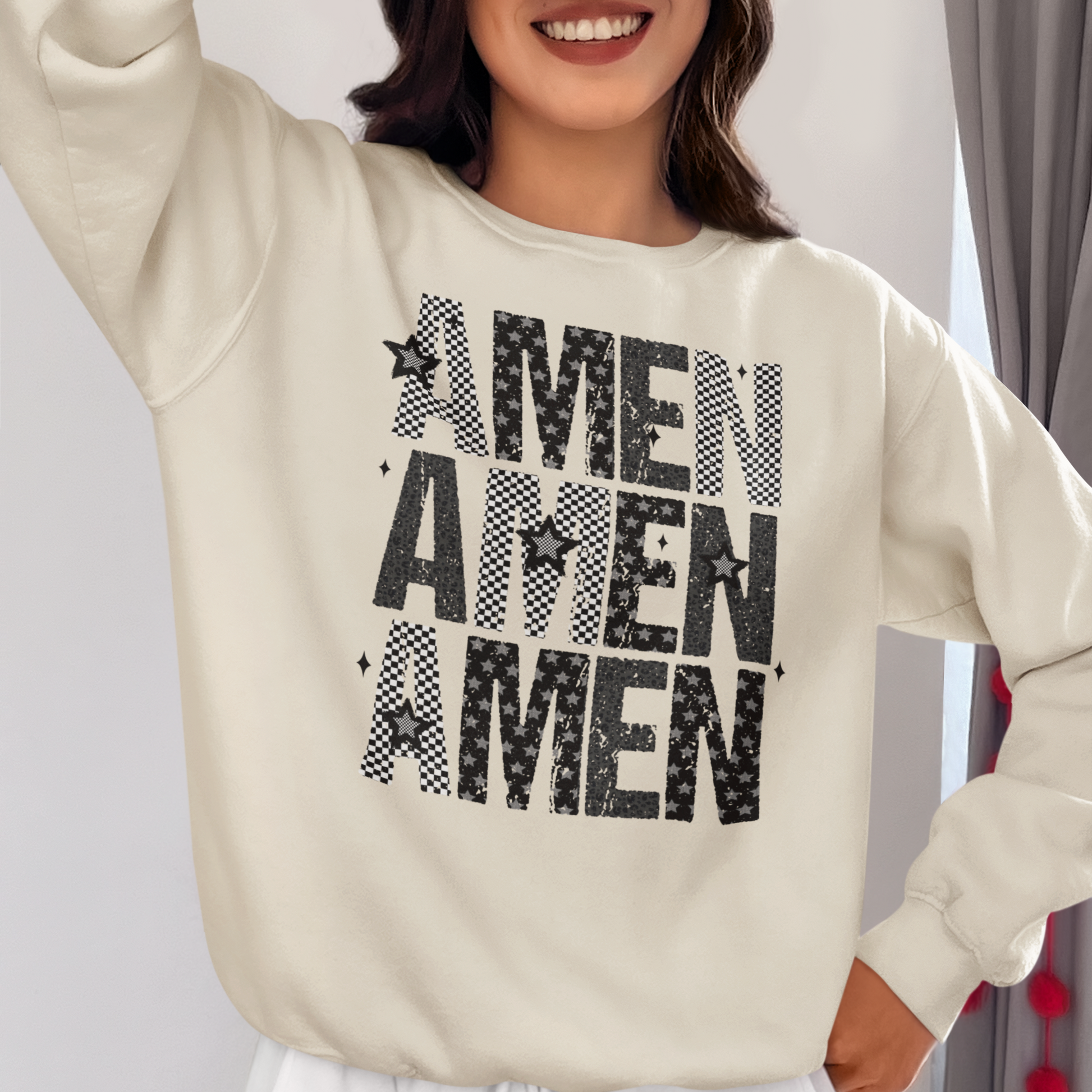 Amen Amen Amen Sweatshirt - VYBE